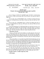 Văn bản hướng dẫn thi Giáo viên giỏi cấp Quận