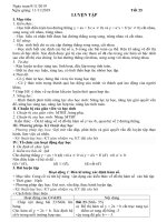 GA đại 9 tiết 25 26 tuần 13 năm học 2019- 2020