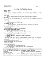 GIÁO ÁN ĐẠI SỐ 7 TUẦN 34 TIẾT 67