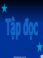 Tiếng Việt 5 - Tuần 3 - Tập đọc - Lòng dân.