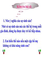Khoa học 5: Nam và Nữ