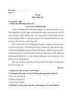 Phiếu ôn tập môn Tiếng Việt khối 3 tuần 19. 20