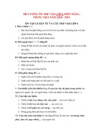 Tải Đề cương ôn thi vào lớp 6 môn Toán, tiếng Việt -  Nội dung ôn thi môn Toán, tiếng Việt vào lớp 6