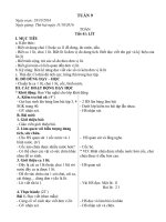 GIAO AN TOAN LOP 2 TUAN 9