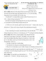 Tải Đề thi học sinh giỏi khu vực Bắc Bộ năm học 2011 - 2012 môn Vật Lý lớp 11 -  Đề thi học sinh giỏi