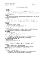 GA Đại 8 tiết 65. Tuần 34