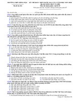 Tải Đề thi thử THPT Quốc gia 2018 môn Lịch sử trường THPT Đồng Đậu - Lần 3 (Có đáp án) -  Đề thi thử THPT Quốc gia môn Sử năm 2018