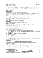 GA Đại 7 - tiết 49+56 - tuần 28 - năm học 2019-2020