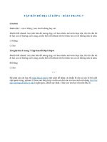 Bài 5 trang 7 Tập bản đồ Địa lí 6 | Giải tập bản đồ Địa lý lớp 6