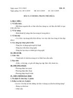 Công nghệ 6 tuần 15 tiết 29 30