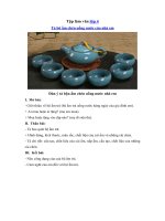 Tải Tả bộ ấm chén uống nước của nhà em -  Những bài văn hay lớp 4