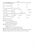 Tải Tổng hợp đề kiểm tra 1 tiết Chương I môn Toán lớp 6 (Có đáp án) -  Đề kiểm tra môn Toán lớp 6