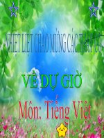 Tiếng Việt 5 - Tuần 17 - TLV - Ôn tập về viêt đơn