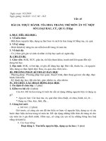 GIÁO ÁN CÔNG NGHỆ 6 TUẦN 24 TIẾT 45