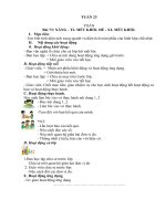 Toán tuần 23 lớp 5