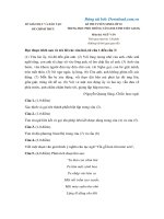 Tải Đề thi tuyển sinh vào lớp 10 năm 2018 - 2019 tỉnh Tiền Giang -  Đề thi vào lớp 10 năm 2018 môn Ngữ văn, Toán có đáp án