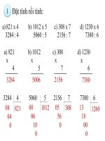 Toán 3 - Tuần 24 - Luyện tập chung tr.120