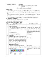 Giáo án Tin học lớp 4 Tuần 5