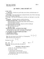 Đại số 7 - Tuần 2 - Tiết 3+4