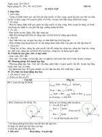 Giáo án hình học 9 tiết 43- Tuần 23