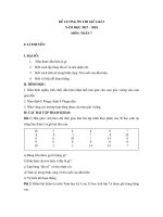 Tải Đề cương ôn thi giữa học kì 2 môn Toán lớp 7 -  Tài liệu ôn tập giữa học kì II lớp 7 môn Toán