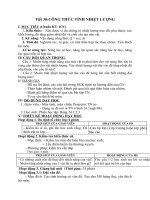 Tiết 30:CÔNG THỨC TÍNH NHIỆT LƯỢNG