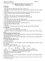 Giáo án hình học 9 tiết 11 12- Tuần 7