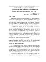 Phát triển du lịch cộng đồng – Loại hình du lịch nên được khuyến khích ở vườn quốc gia Cúc Phương, Việt Nam
