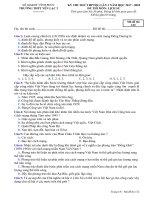 Tải Đề thi thử THPT Quốc gia 2018 môn Lịch sử trường THPT Yên Lạc 2 – Vĩnh Phúc lần 3 -  Tài liệu ôn thi THPT Quốc gia 2018 môn Lịch sử