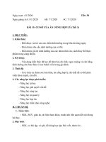 Công nghệ 6 tuần 21 tiết 39 40