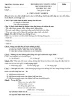 Tải Đề thi khảo sát chất lượng học sinh giỏi Lớp 4 năm 2013 - Trường tiểu học Gia Hòa, Hải Dương -  Đề thi lớp 4