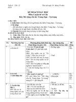 Bài giảng khối 4 - tháng 10 năm học 2020-2021