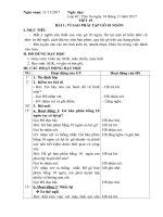 Giáo án Tin học lớp 4 Tuần 11