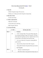 Tải Giáo án hoạt động ngoài giờ lên lớp lớp 1 - Tuần 3 - Giáo án điện tử HĐNGLL lớp 1