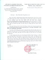 Công văn về việc đôn đốc tham gia cuộc thi trực tuyến 