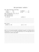 Đề ôn tập Tiếng Việt lớp 4 trong giai đoạn nghỉ dịch Covid-19