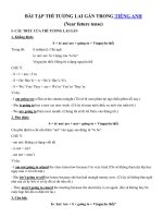 Tải Bài tập thì tương lai gần trong tiếng Anh -  Tài liệu ôn tập ngữ pháp tiếng Anh