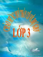 Lớp 3 - Luyện từ và câu - Tuần 20 - Tiết 158: Mở rộng vốn từ Tổ quốc