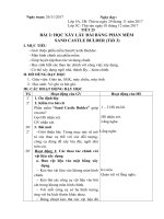 Giáo án Tin học lớp 5 Tuần 13