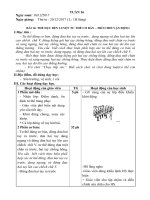 Giáo án thể dục khối 1 2 3 tuần 16