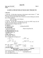 Giáo án Toán 9 Tuần 8