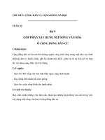 GDCD 8 - Chủ đề 5: CÔNG DÂN VÀ CỘNG ĐỒNG XÃ HỘI