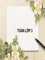 Lớp 3 - Toán - Tuần 33:Ôn tập các số đến 100.000 tiếp theo