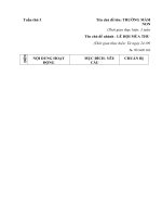 giáo án tuần 3 - 2018-2019