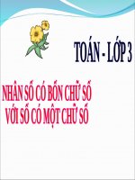 Toán lớp 3 - Tuần 22 - Bài Luyện tập chung
