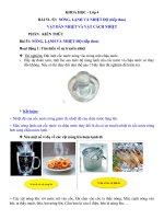 Bài học thứ ba, ngày 05 tháng 5 năm 2020 - Khối lớp 4