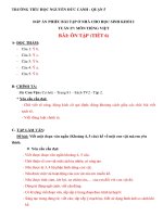 # Đáp án - Khối 2 - Tuần 27