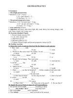 nội dung trọng tâm môn tiếng anh tuần 172232  thcs trần quốc toản