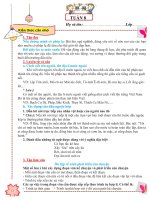 TÀI LIỆU BỔ TRỢ HỌC SINH MÔN TIẾNG VIỆT  KHỐI 4 - TUẦN 8