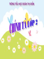 Chính tả - Tuần 16 - Tiết 2